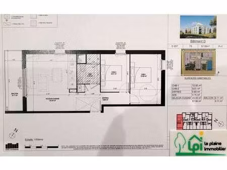 vente programme neuf appartement à courseulles-sur-mer (14470) : à vendre appartement / 58