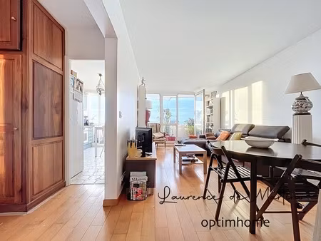 appartement à vendre 4 pièces (92)- maire de colombes - balcons - cave et parking