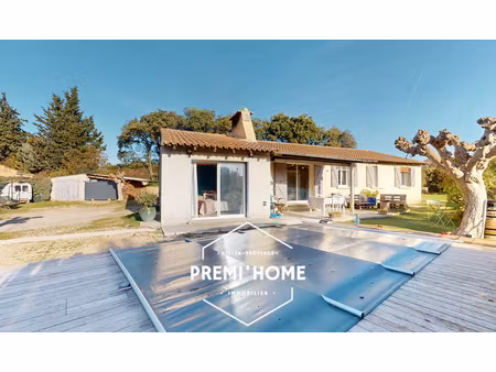 5 pièces 128 m2 maison plain pied avec piscine et garage au