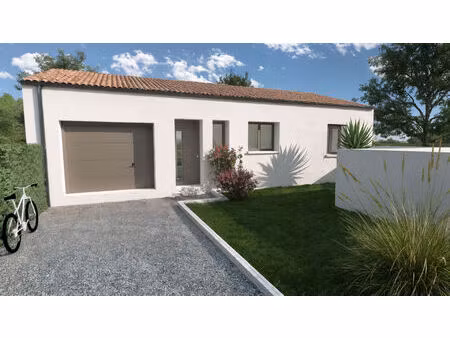 vente maison 3 pièces  59.00m²  saint