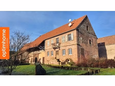 maison de campagne à rénover à fort potentiel à schoenbourg 67320