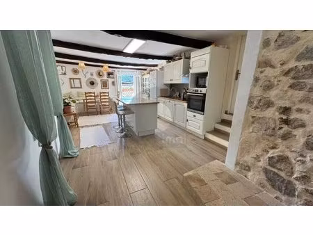 maison de village 90m2 4p terrasse gorbio