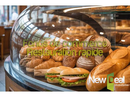 fonds de commerce - restauration rapide