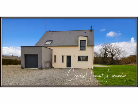 sougeal - pavillon 2021 de 130 m2 - 4 chbres. terrain: 1590