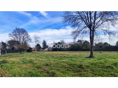 terrain 1100 m2 libre de constructeur