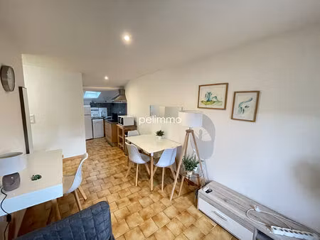 eyguieres - appartement meuble t2 + cave 31 88 m2