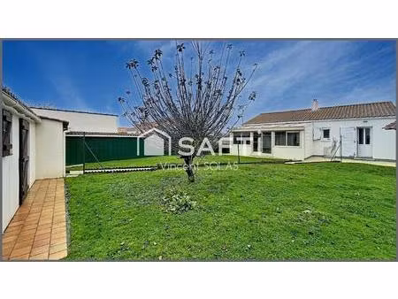 maison de plain-pied de 90m² - proche commerces à pied   - au calme - jardin - dépendances