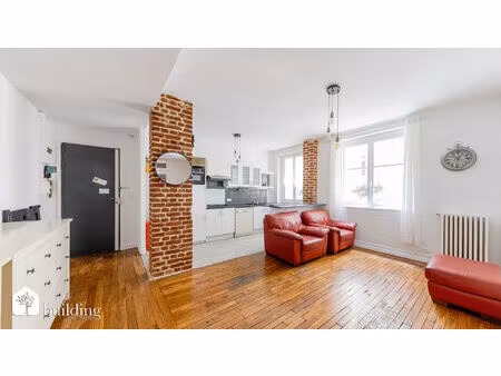 a vendre - asnières-sur-seine bécon - appartement 2 pièces de 47.31 m²