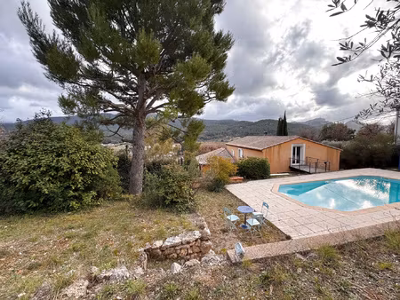 villa avec piscine sur les hauteurs d'auriol quartier moulin