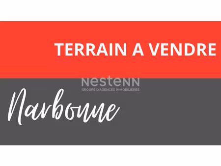 terrain à batir sur narbonne 1605 m2