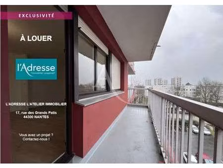 location appartement 3 pièces à nantes beaujoire - saint-joseph (44000) : à louer 3 pièces
