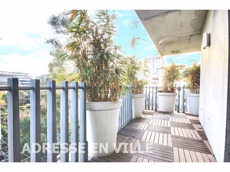 4 pièces de 98m2 avec balcon-terrasse