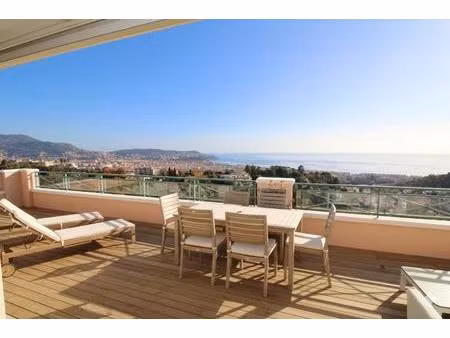 appartement 4 pièces dernier etage vue mer panoramique a vendre