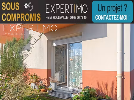 sous compromis : appartement rdc centre ville de rue !