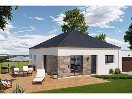 vente maison neuve 5 pièces 78.69 m² à mauron (56430)  110 026 €