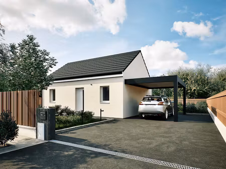 vente maison neuve 3 pièces 48.93 m² à creully (14480)  158 000 €