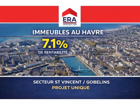 immeuble 6 pièces 192 m² à vendre / acheter le havre 76600 ? | era immobilier