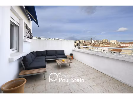 appartement d'exception dernier étage carré d'or marseil