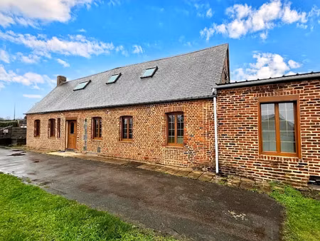vente maison 5 pièces 120 m² à la groise (59360)  162 500 €