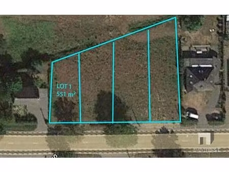 doe een bod:bouwgrond 551 m² open bebouwing