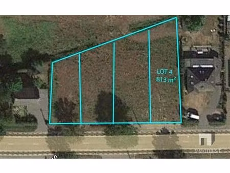 nieuwe prijs: bouwgrond 813 m² open bebowuing