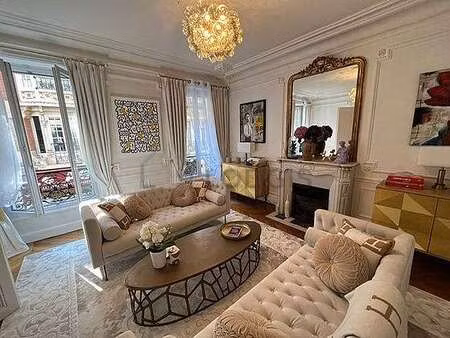 appartement 2 chambres meublé avec cheminée et concierge