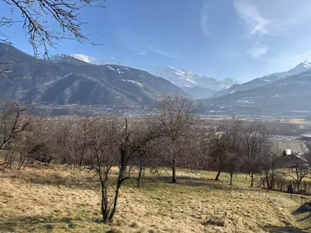 en exclusivité. passy coteau  terrain constructible 2028 m2 exposition sud 560 000 euros