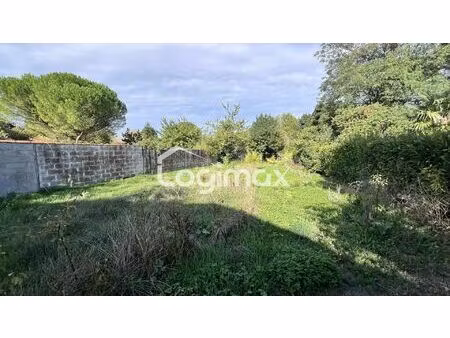 vente terrain 630 m² la rochelle (17000)