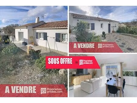 coup de coeur maison prête à vivre avec vue sainte-baume  proche village & écoles