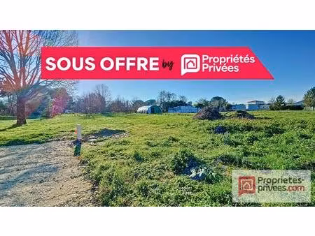 terrain viabilisé arvert 700 m2