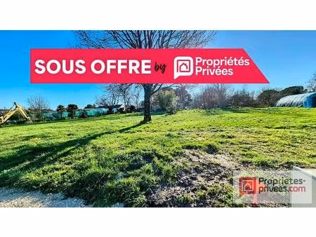 terrain arvert 762 m2