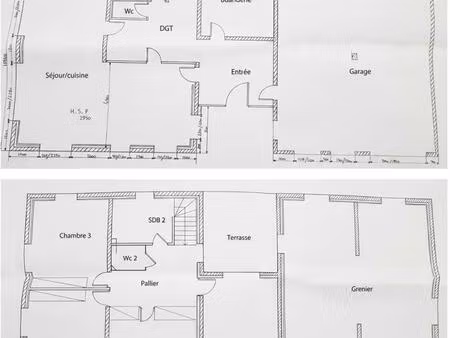 maison meillonnas 5 pièce(s) 195 m2