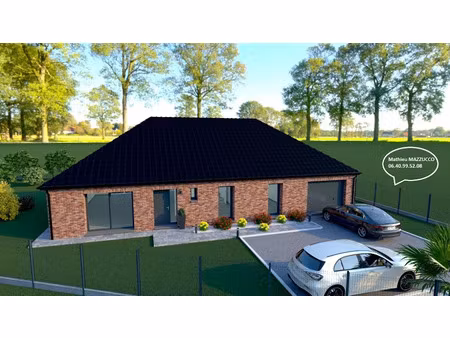 vente maison neuve 5 pièces 100 m² à lambres-lez-douai (59552)  265 116 €