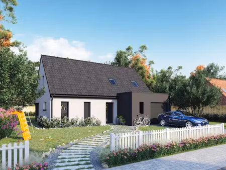 vente maison neuve 5 pièces 121.25 m² à givenchy-en-gohelle (62580)  291 139 €