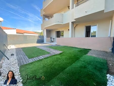 appartement 2 pièces 54 m² jardin privatif 50 m² résidence récente