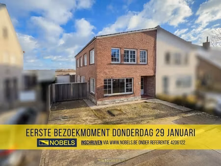 huis te koop in nazareth-de pinte met 3 slaapkamers