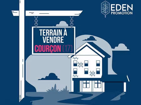 vente terrain 242 m² courçon (17170)