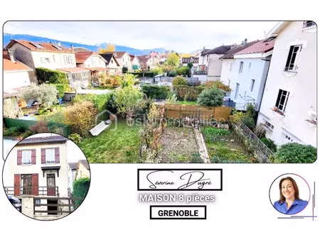 vente maison 8 pièces 109.63 m² à grenoble (38000)  398 000 €