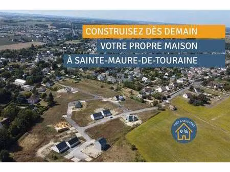 vente terrain à sainte-maure-de-touraine (37800) : à vendre / 483m² sainte-maure-de-tourai