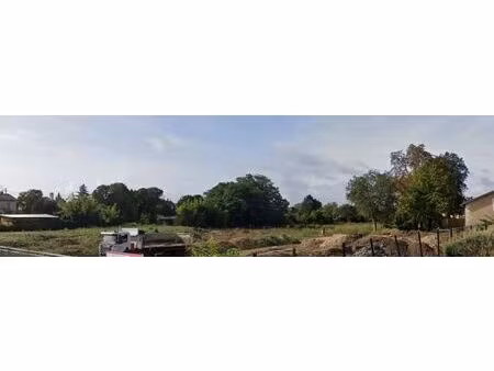 vente terrain 320 m² cadillac-sur-garonne (33410)