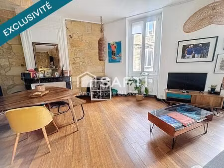 vente appartement 2 pièces 53 m² bordeaux (33000)