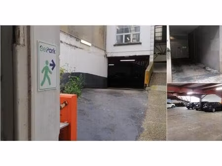 parking à louer à bruxelles (vbd73329)