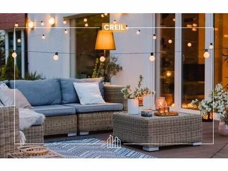 vente appartement neuf 2 pièces 45m2 creil - 170616 € - surface privée