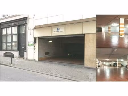 parking à louer à bruxelles (vbd73484)