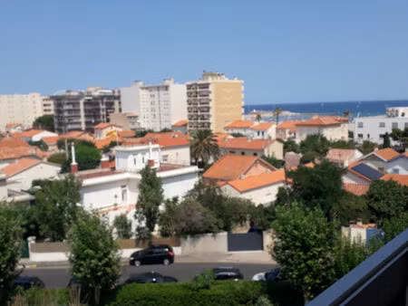 location appartement 2 pièces 33m2 canet-plage 66140 - 600 € - surface privée