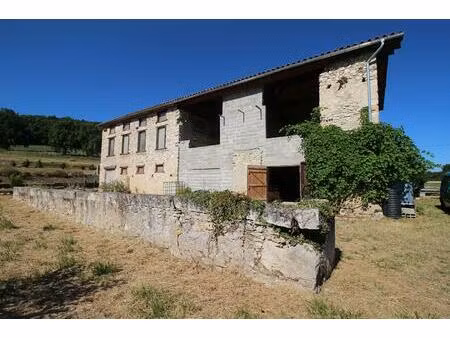à vendre loubens (09) ancienne grange en pierre sur terrain arboré de 1 3 hectare