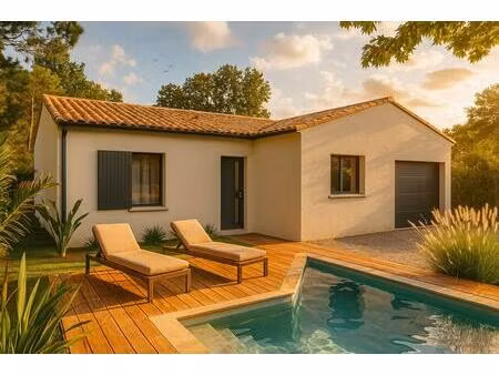 vente maison à construire 90 m² montastruc-la-conseillère (31380)