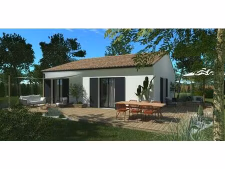 vente maison à construire 80 m² soussans (33460)