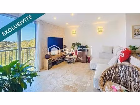 appartement t4 traversant de 93 m² avec vue dégagée