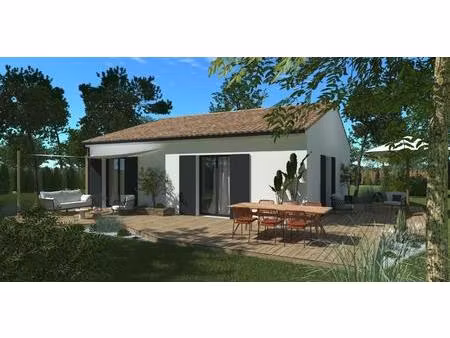 vente maison à construire 80 m² biscarrosse (40600)
